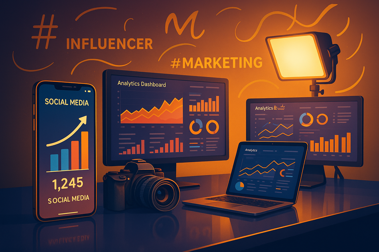 Social media earning according to followers.