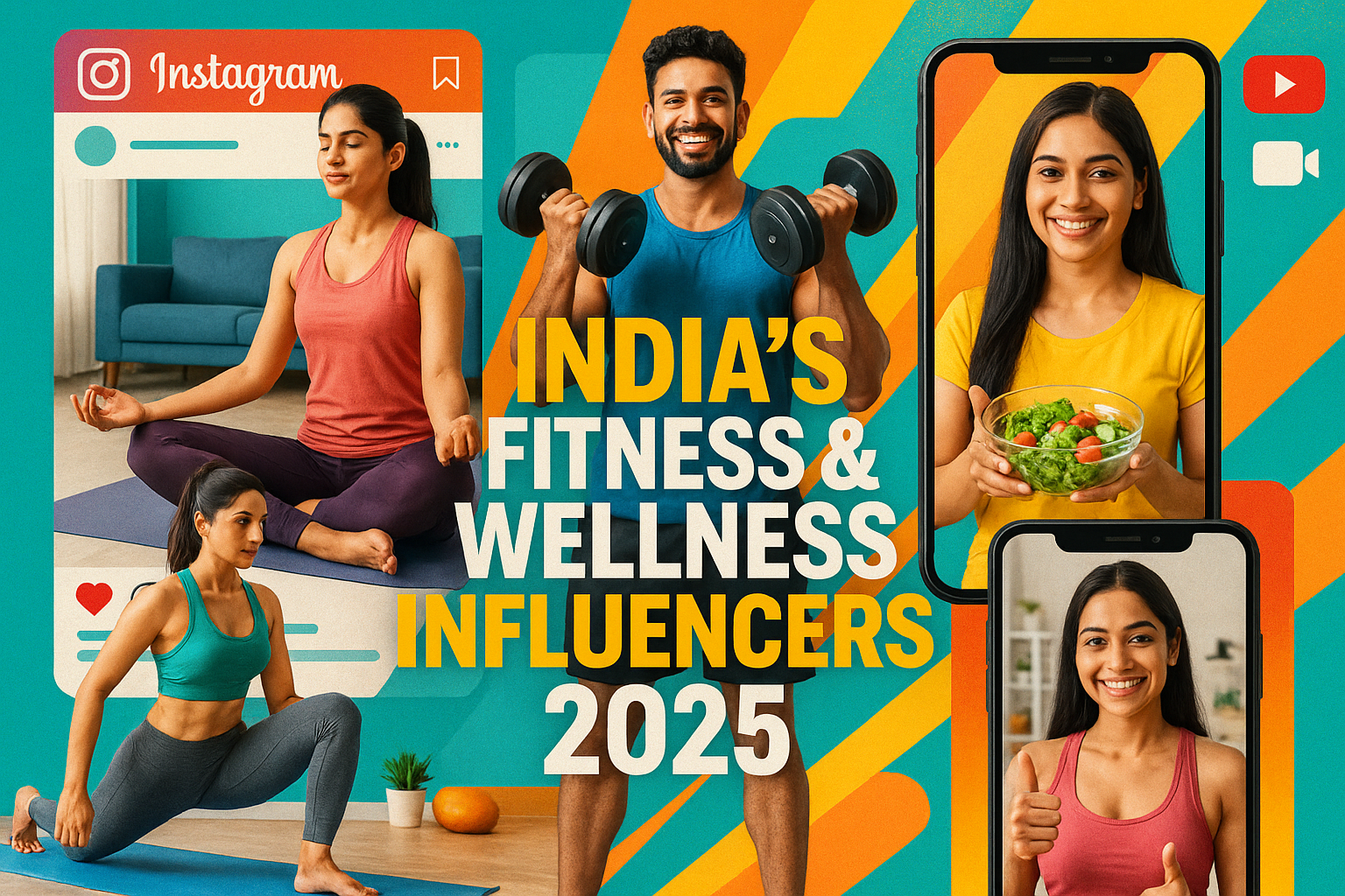 India's Fitness and wellness influencers.